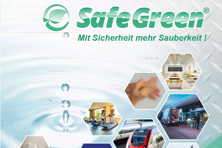 Neue Produktübersicht Für Hygiene Und Desinfektion Safegreen